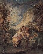 Jean-Antoine Watteau, Der Jager des Nestes
